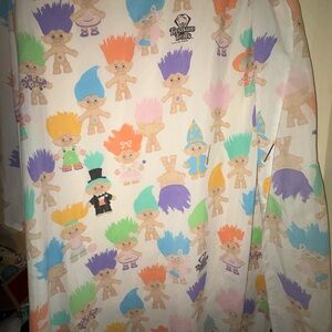 Vintage trolls sheet